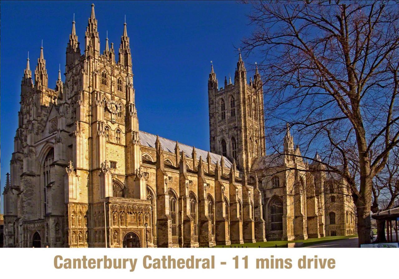Canterbury Romantic Modern Home Goodnestone (Dover, Kent) Exterior foto